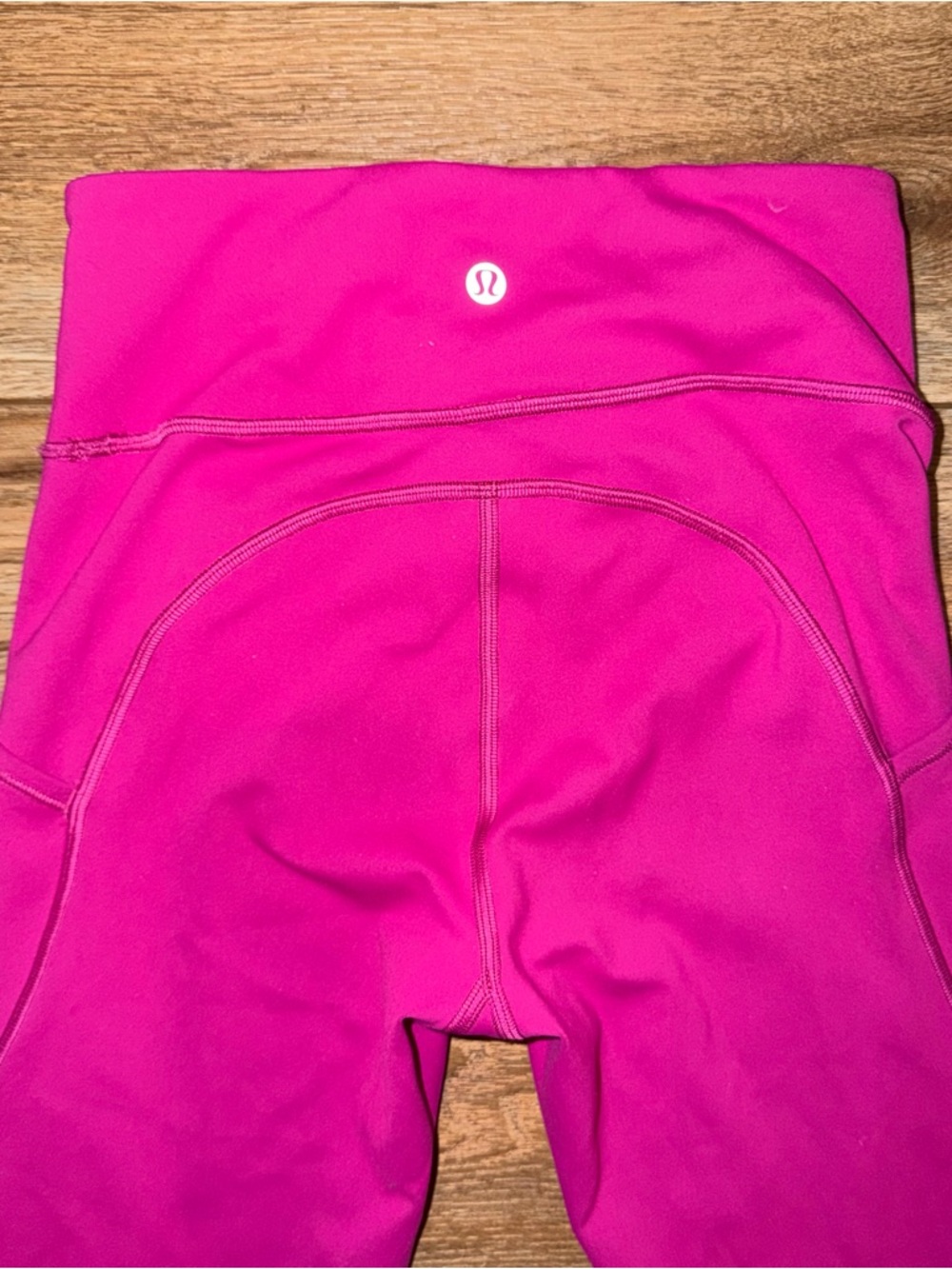 $128 Lululemon Invigorate High Rise Legging Ripen Raspberry Full Length 28" Sz 4